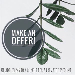 Open to all offers and bundles 😊